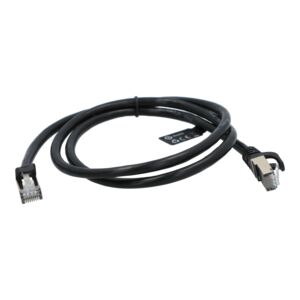 HP CAT7 F/FTP Stranded Patch Network Cable Black 1m HP CAT7 F/FTP Stranded Patch Network Cable Black 1m